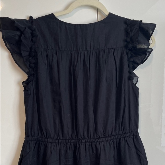 NWOT J. Crew 100% Cotton Maxi Dress Embroidered Pockets Lined, Size 6 - Picture 9 of 13